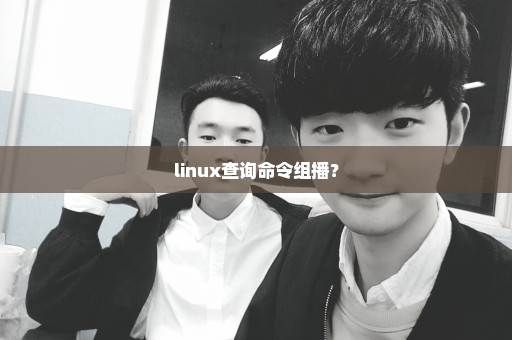 linux查询命令组播？
