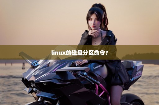 linux的磁盘分区命令？
