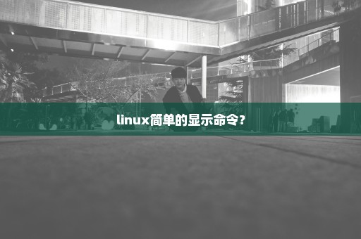 linux简单的显示命令？