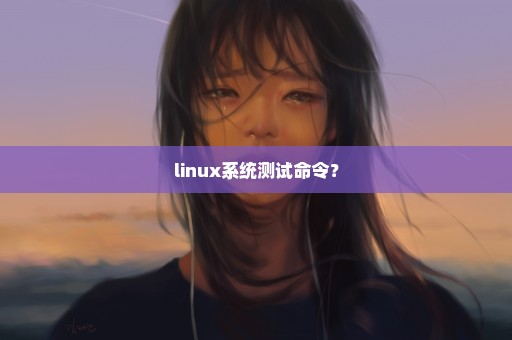 linux系统测试命令？