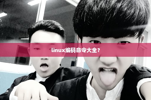 linux编码命令大全？