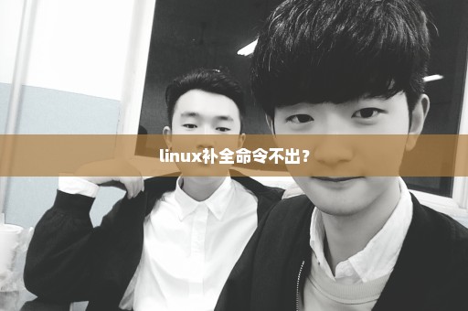 linux补全命令不出？