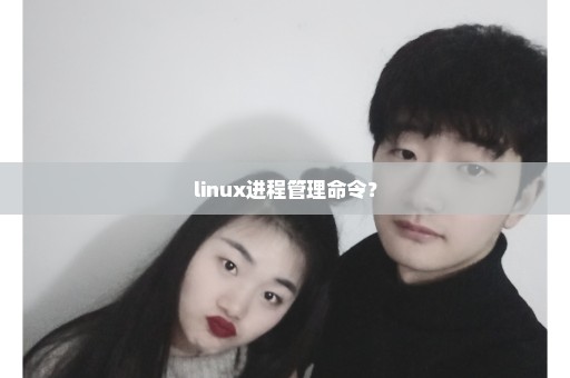 linux进程管理命令？