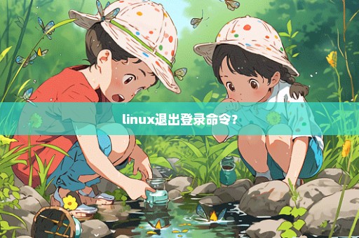 linux退出登录命令？
