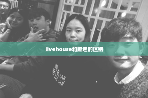 livehouse和蹦迪的区别