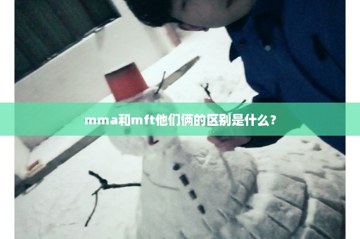 mma和mft他们俩的区别是什么？