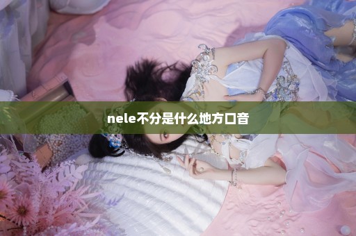 nele不分是什么地方口音