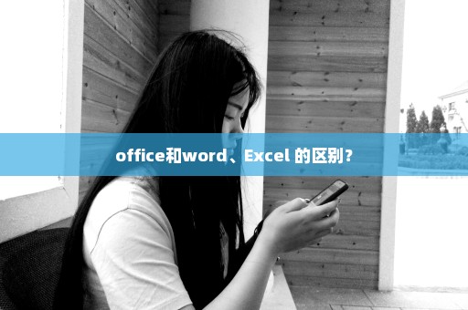 office和word、Excel 的区别？