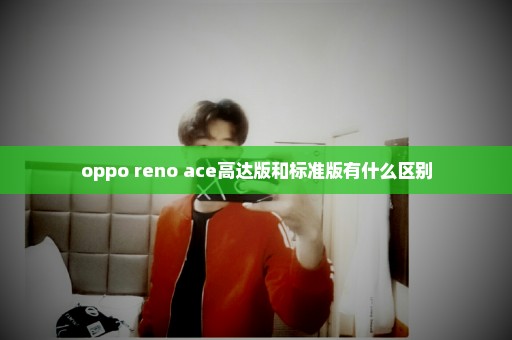 oppo reno ace高达版和标准版有什么区别