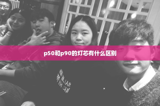 p50和p90的灯芯有什么区别