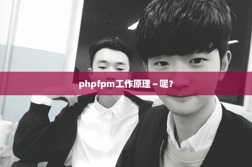 phpfpm工作原理～呢？