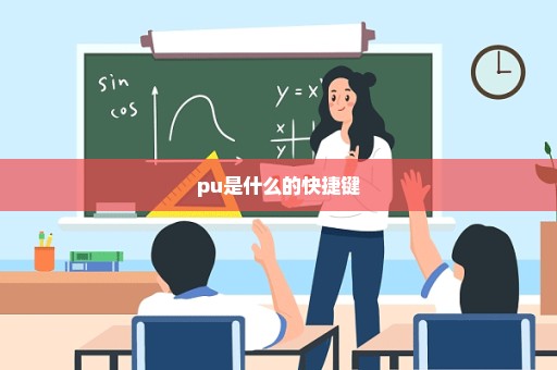 pu是什么的快捷键