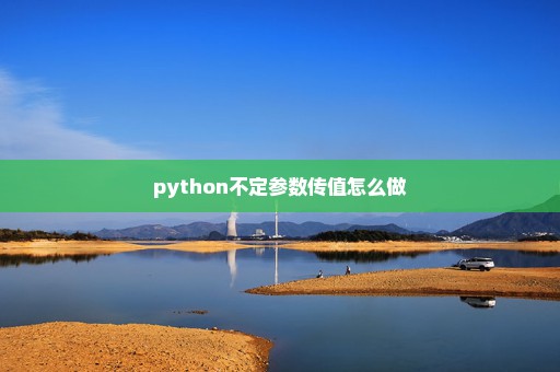python不定参数传值怎么做
