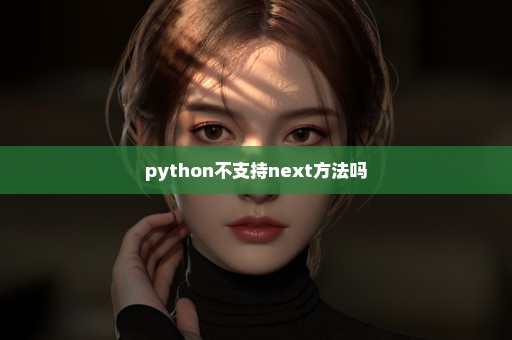 python不支持next方法吗
