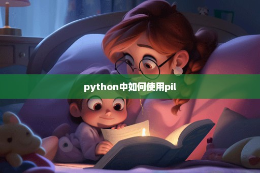 python中如何使用pil