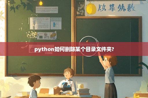 python如何删除某个目录文件夹?