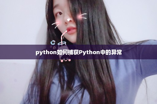 python如何捕获Python中的异常