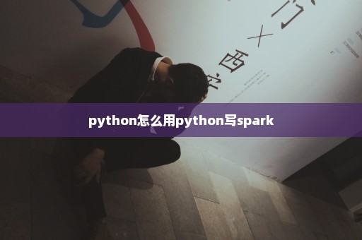 python怎么用python写spark