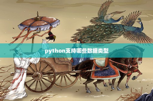python支持哪些数据类型