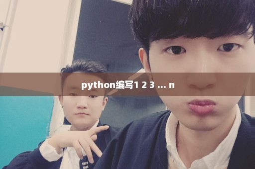 python编写1+2+3+...+n