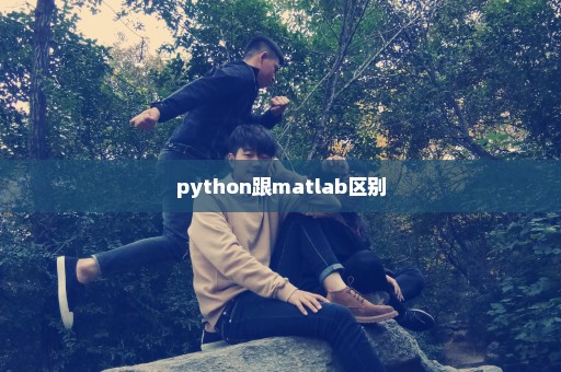 python跟matlab区别