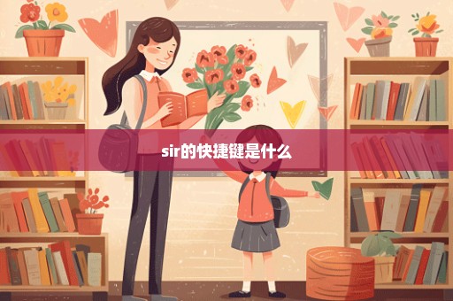 sir的快捷键是什么