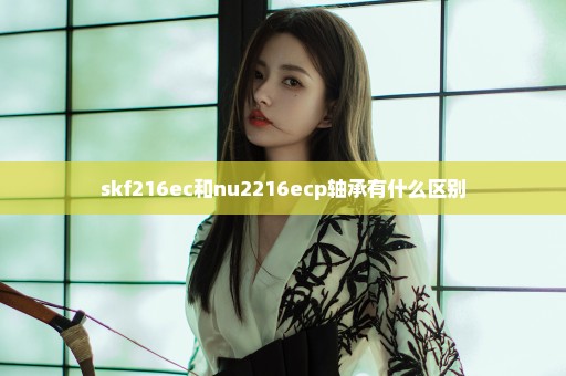 skf216ec和nu2216ecp轴承有什么区别