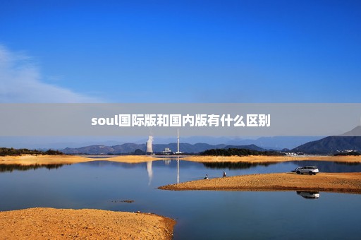 soul国际版和国内版有什么区别