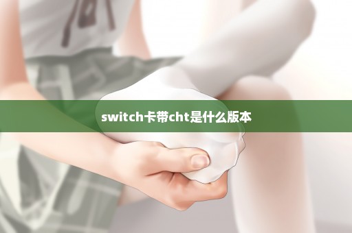 switch卡带cht是什么版本