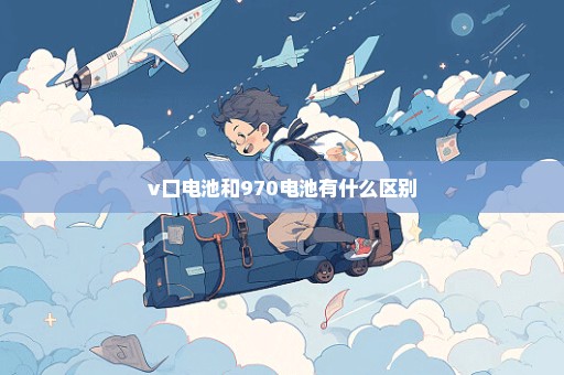 v口电池和970电池有什么区别