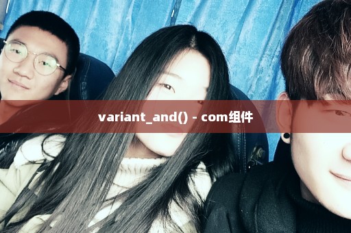 variant_and() - com组件