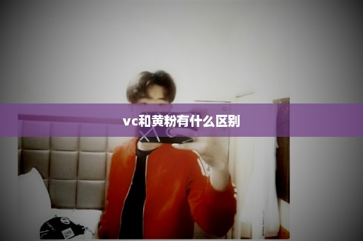 vc和黄粉有什么区别