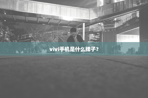 vivi手机是什么牌子？