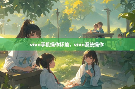 vivo手机操作环境，vivo系统操作 