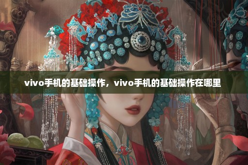 vivo手机的基础操作，vivo手机的基础操作在哪里 