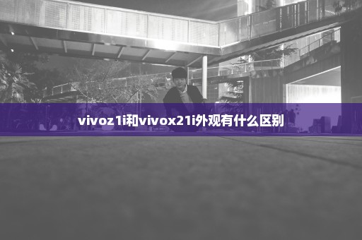 vivoz1i和vivox21i外观有什么区别