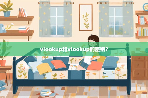 vlookup和vlookup的差别？