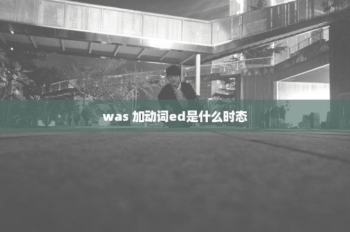 was 加动词ed是什么时态