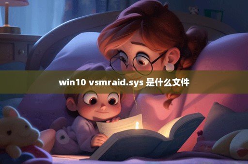 win10 vsmraid.sys 是什么文件