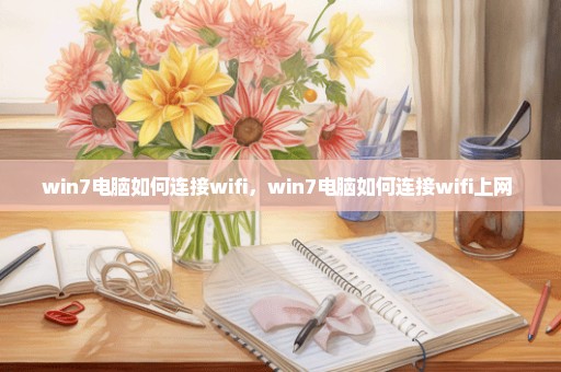 win7电脑如何连接wifi，win7电脑如何连接wifi上网 