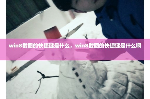 win8截图的快捷键是什么，win8截图的快捷键是什么啊 