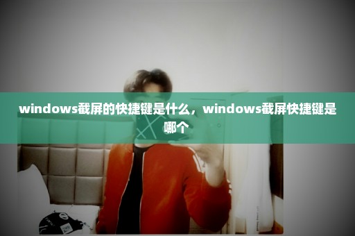 windows截屏的快捷键是什么，windows截屏快捷键是哪个 