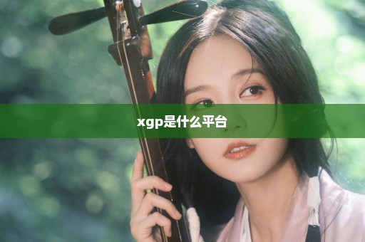 xgp是什么平台