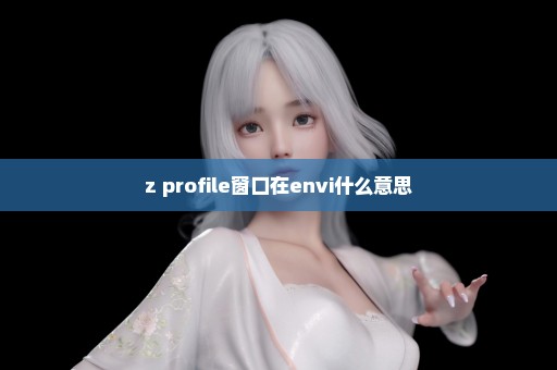 z profile窗口在envi什么意思